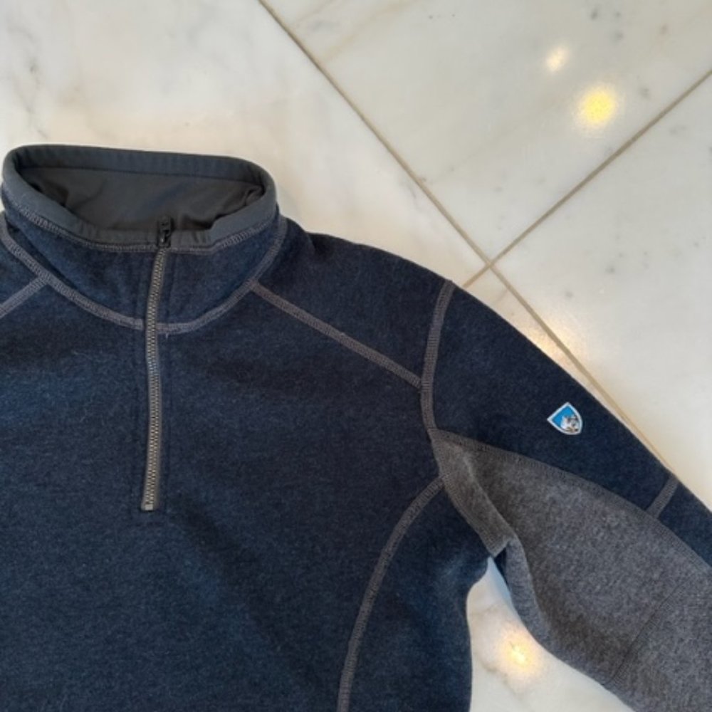 Kuhl Boy's Revel 1/4 Zip Fleece (Small 7-8)